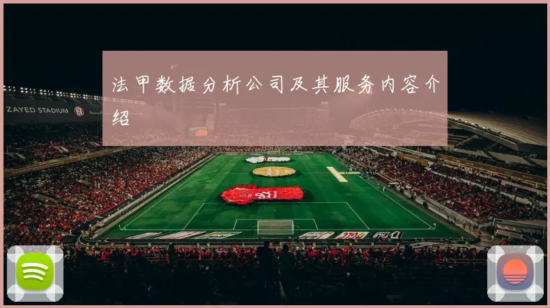 法甲数据分析公司及其服务内容介绍